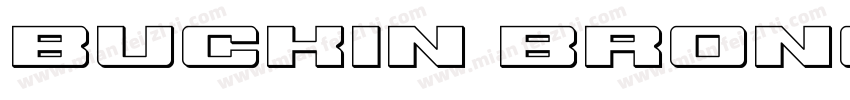 Buckin Bronc Title字体转换